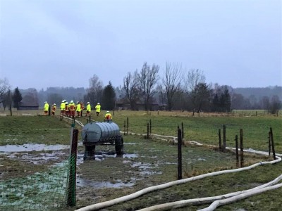 Einsatz 03.01.2020 - Hochwasser