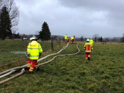 Einsatz 03.01.2020 - Hochwasser