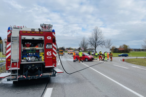 Einsatz 05.11.2021 - Verkehrsunfall Staatsstraße 2057