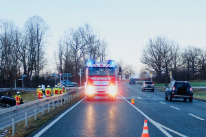 Einsatz 08.01.2022 - Verkehrsunfall B2