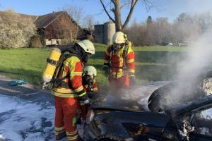 Einsatz 11.04.25 - Brand PKW