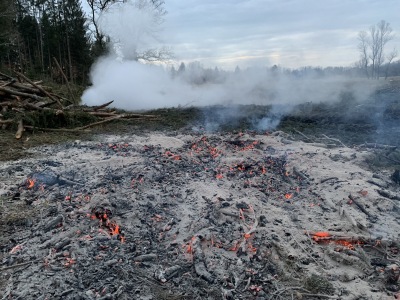 Einsatz 17.03.2020 – Holzerfeuer