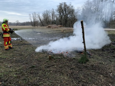 Einsatz 17.03.2020 – Holzerfeuer