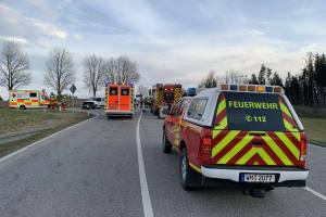 Einsatz 19.02.2023 - Verkehrsunfall B472