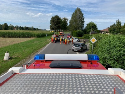 EINSATZ 27.08.2020 - VERKEHRSUNFALL