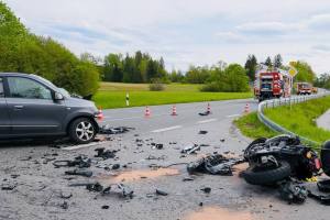 Einsatz 28.04.2024 - VU mit Motorrad