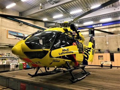 Hubschrauber-Führung Jugendfeuerwehr 2019