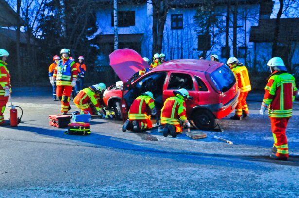 Übung – Unfall auf der B2