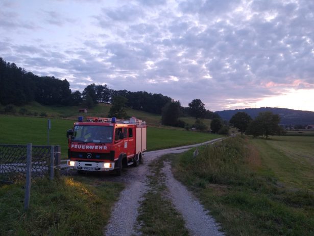 Monatsübung und Löscheinsatz am 05.08.2019