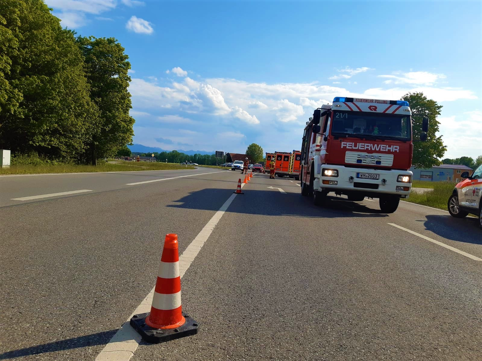 Einsatz 03.06.2021 – Verkehrsunfall mit PKW