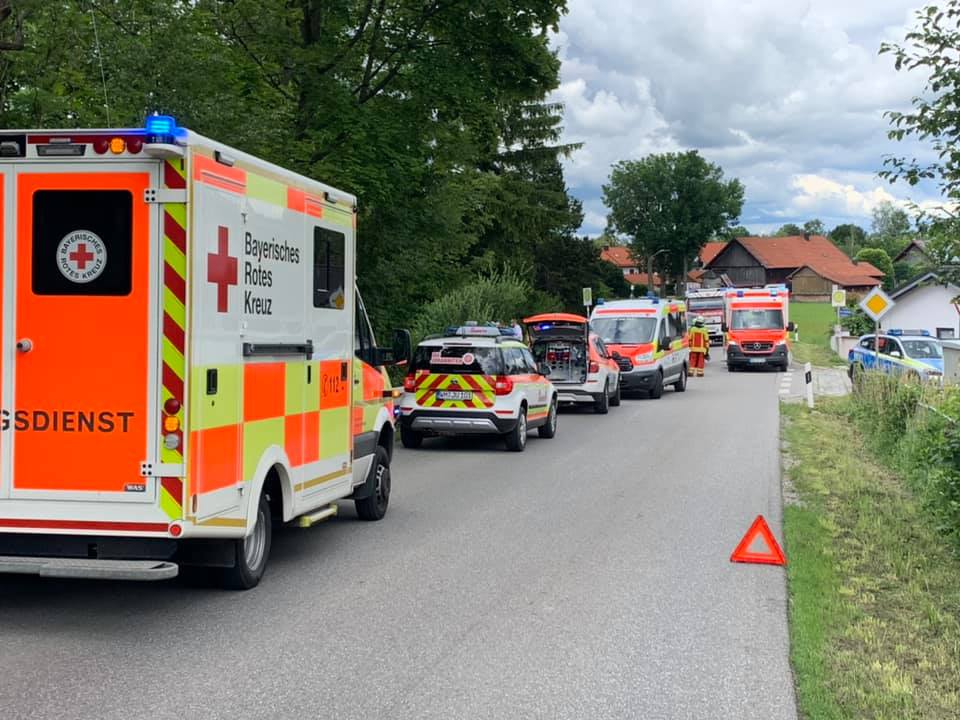 Einsatz 16.07.2021 – Verkehrsunfall Huglfingerstraße