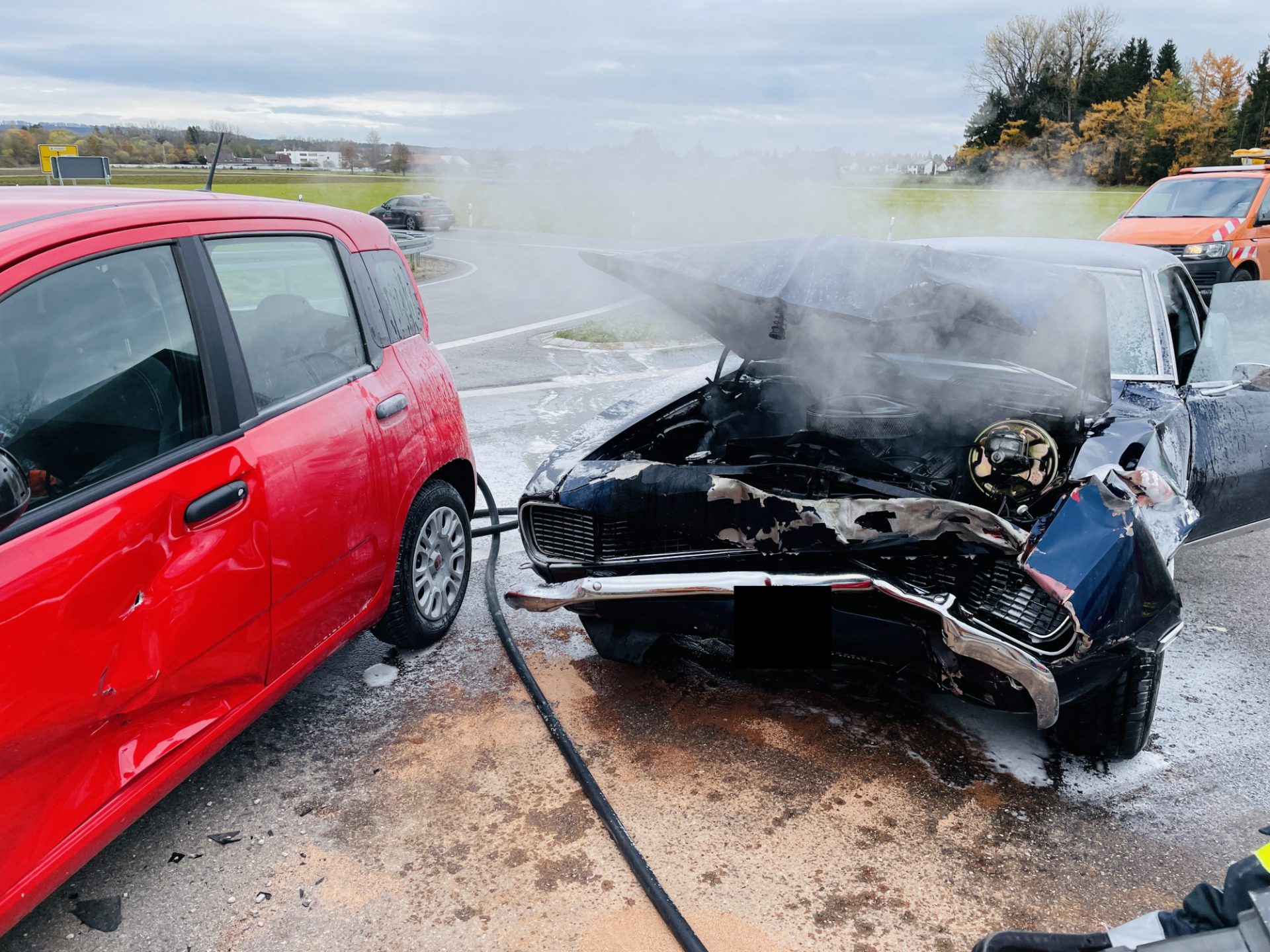 Einsatz 05.11.2021 – Verkehrsunfall Staatsstraße 2057