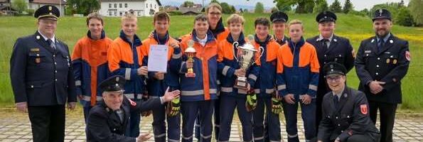 1. Platz bei Kreisfeuerwehrjugendtag